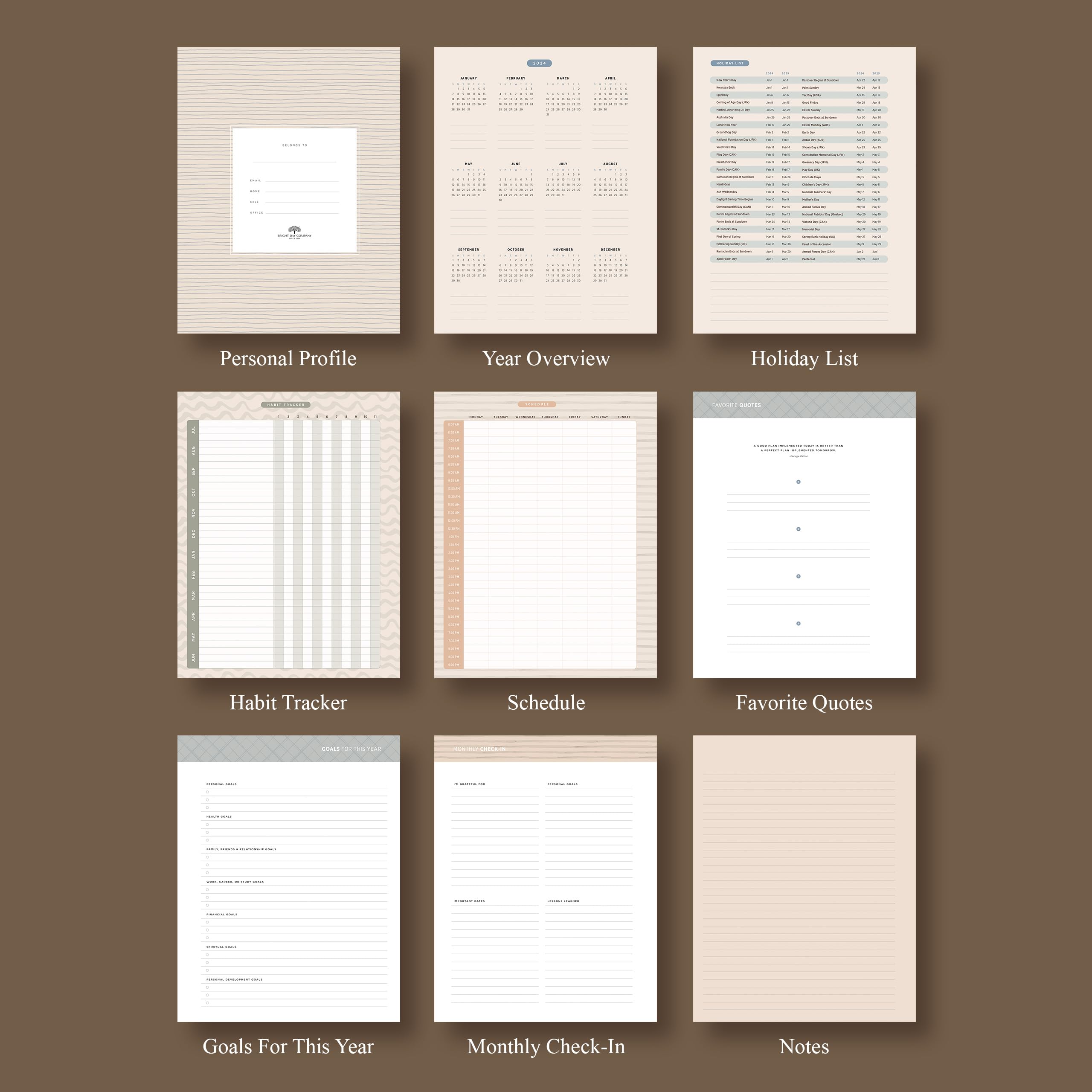 Bright Day Calendars チェックリスト ローズゴールド Amazon.co.jp: Bright Day Calendars 行うリストデイリータスク